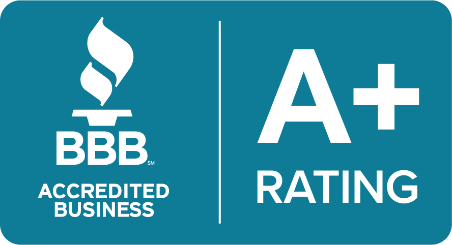 Better Business Bureua A+ Rating Icon